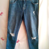 Фірмен. скіні - рванки по боках з лампасами роз.44( eur) Багато лотів. Ваша ставка = купити .