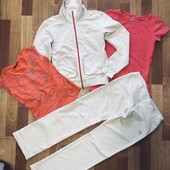 Трикотажний спортивний костюм трійка. Поларок футболка