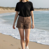 Льняні шорти. Розмір 10