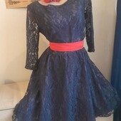 Продам гепюрову сукню на підлітка