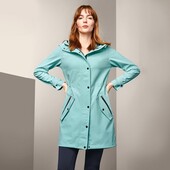 ♕ Жіноче пальто softshell з капюшоном Tchibo(Німеччина) р. наш 46-48(40 євро)б/в