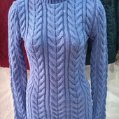 Женский теплый вязаный свитер оверсайз разные цвета новинки сезона