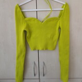 Топ салатовий неон р-р М 40-42 європейський