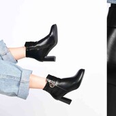 Шикарні ботинки з пресованої єко шкіри