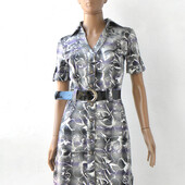 Вишукане плаття-сорочка з принтом 42 розмір (36 євророзмір).