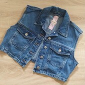 Жилет джинсовий жіночий