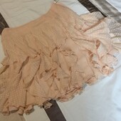 Нарядная летняя юбка Karen Millen 12/40/M 100% шёлк 100% полиестр