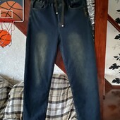 Джинсы на меху