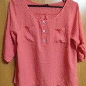 Облегченная свободная блузка - туника