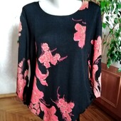 Нарядная трикотажная блуза Style Mode, размер-XL