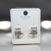 Сережки 'Xuping' Фіаніт (Родій) 062471