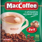 Maccofee 3 в 1 Лісовий Горіх 10 пакетів