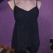 Легенький комплект для сну майка/шорти