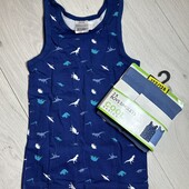 02. Майка для хлопчика 2 шт 122/128