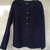Гарна фірмова кофтинка з паєтками на 12-13 років
