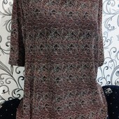 Футболочка Жіноча віскоза з принтом мокко.нова.ог112