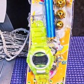 лазер с насадками и с часами