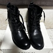 Черевики,натуральна шкіра Lasocki