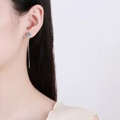 Сережки протяжки медсплав