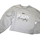 Стильний світшот з об'ємними рукавами розмір ХС