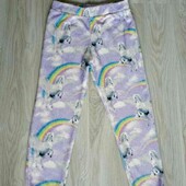 F&F брендовые плюшевые теплые пижамные штанишки на девочку рост 152 см