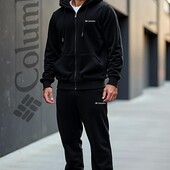 ♥️Дуже теплий якісний флісовий чоловічий костюм,рр.48-50, чорний, якість вища!!