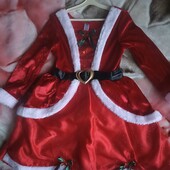 Плаття новорічне, стан чудовий. 122-128.