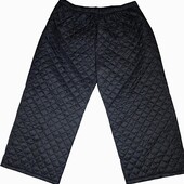 Широкие стёганые штаны королевского размера