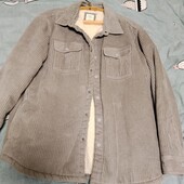 Вельветова куртка на утепленні