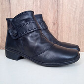 Зручні жіночі черевики, утеплені демі напівчеревики на низькому, весна осінь, р. 37-37.5