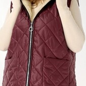 Батал Шикарнейшая женская зимняя жилетка 52/54р.