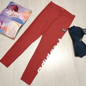 Оригинал! Коттоновые женские лосины, леггинсы Adidas! 14 размер!