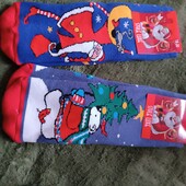 Теплі новорічні шкарпетки