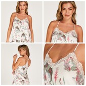 Hunkemoller! Домашня жіноча майка з мереживом S розмір snow white! Лот 446