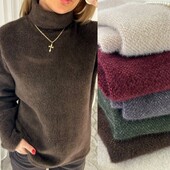 Гольф альпака пух норки