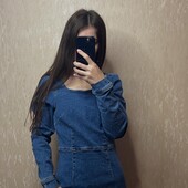 Джинсова сукня