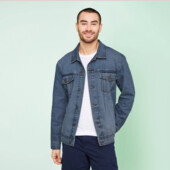 ♕ Якісна чоловіча джинсова куртка від Livergy, розмір М