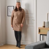 ♕ Елегантна жіноча трикотажна сукня з вовни tchibo, розмір наш 54-56(48/50 євро)