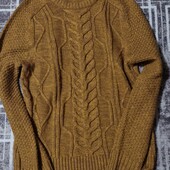 Трендовий светр, гірчичний
