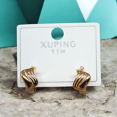 Сережки 'Xuping' (позолота 18к) 070886