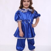 Яскравий новорічний костюм "Мальвіна" на 4-5 років