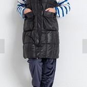 Женская теплая жилетка с капюшоном р.L,ХL