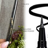 Нова матова чорна підводка для очей. Водостійка