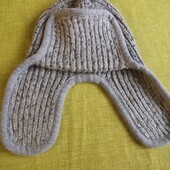 Шапка ангора вовна