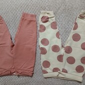 Штани дитячі, на баєчці р.80( 2 пари)