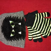 Набір шапочка та рукавички, сток