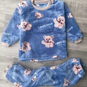 Розпродаж.Тепла піжамка для хлопчиків останні