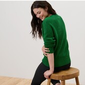 М'який та теплий в'язаний светр з вовною від Tchibo розмір 48 евро