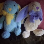 Мягкая игрушка,красавец зайка