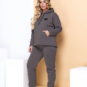 Батал! Теплі жіночі костюми, 50-52, 54-56 розміри!